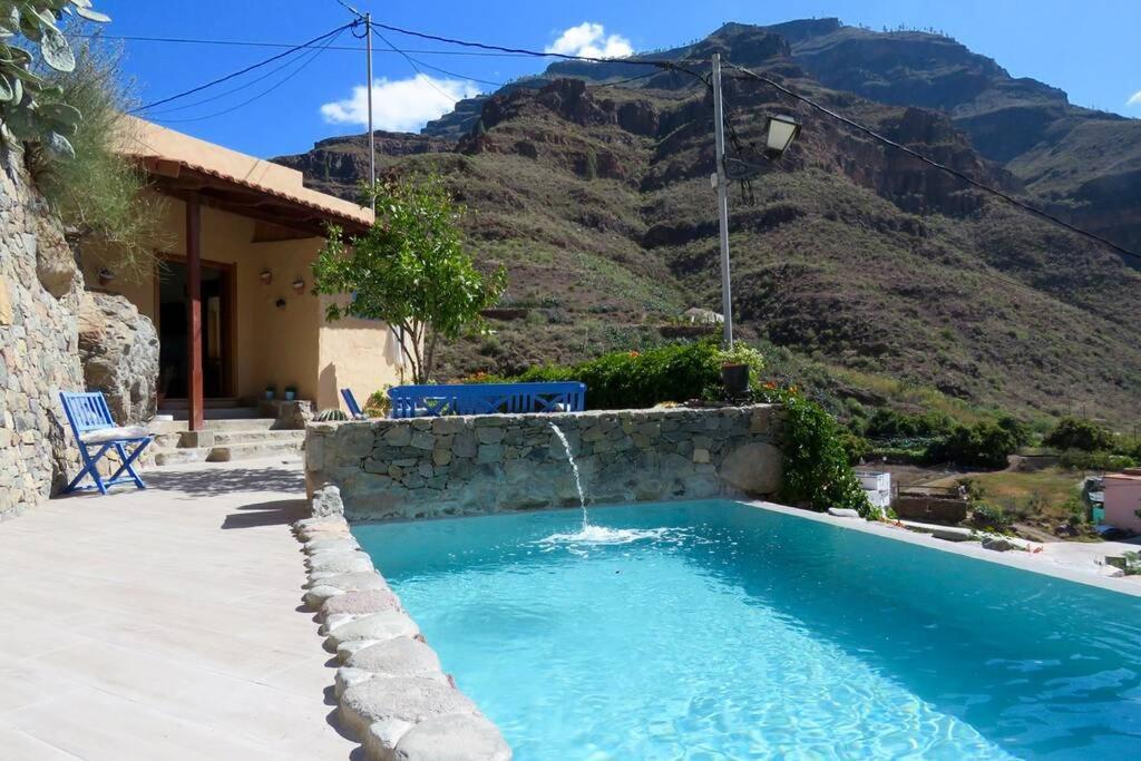 Villa Casa Con Piscina Privada En Cercados De Espino à Las Casillas  Extérieur photo